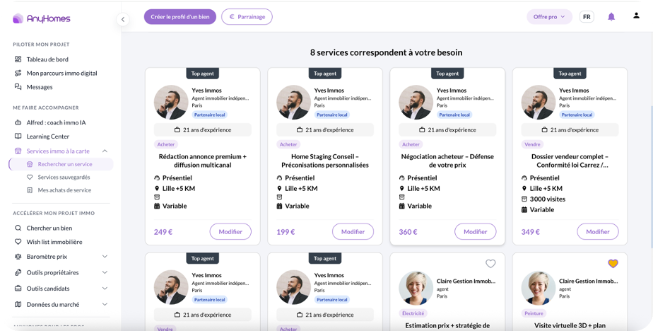 MarketPlace — Agence immobilière
